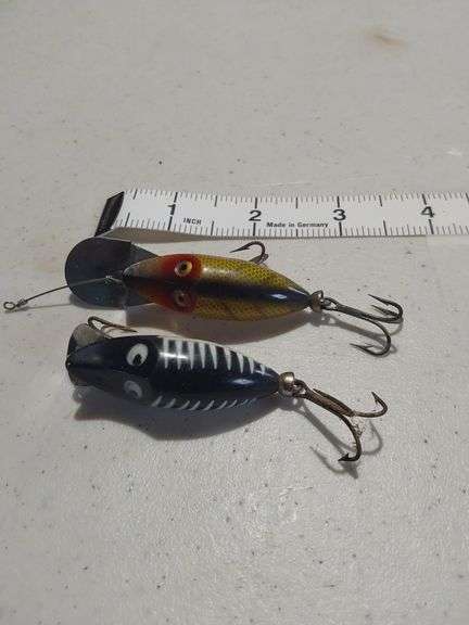 estate sale fishing lures Hand-Painted Soft Paddle Tail The Freshwater Sampler Bundle comes with a FREE spool of Panderra Braid! The Collection of Muskie and