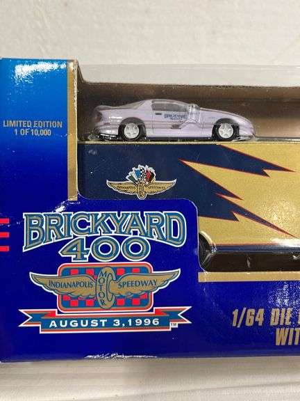 Brickyard 400 1996 1/64 scale die cast racing team transporter #96
