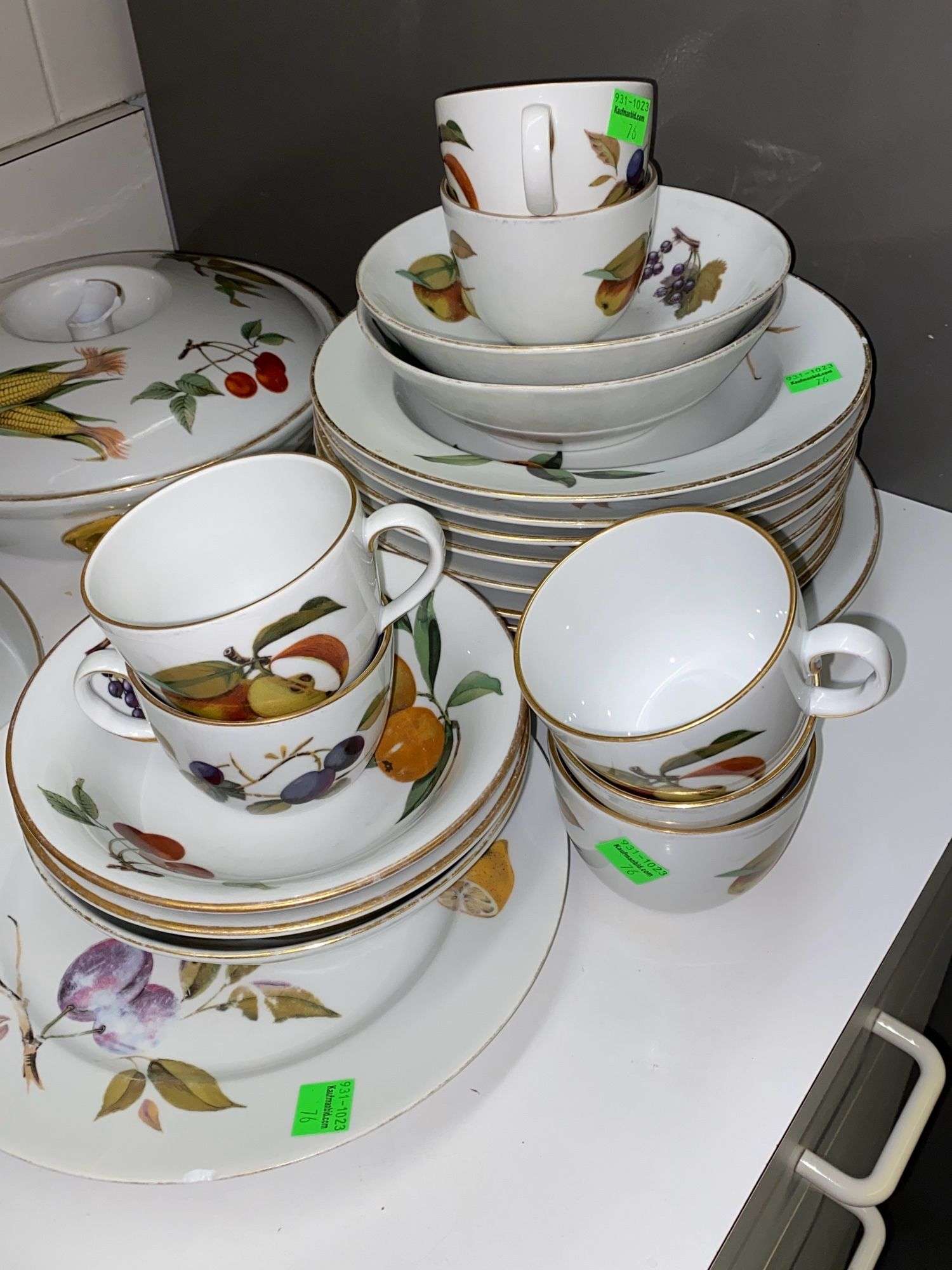 Royal Worcester Evesham China - Kaufman Realty & Auctions