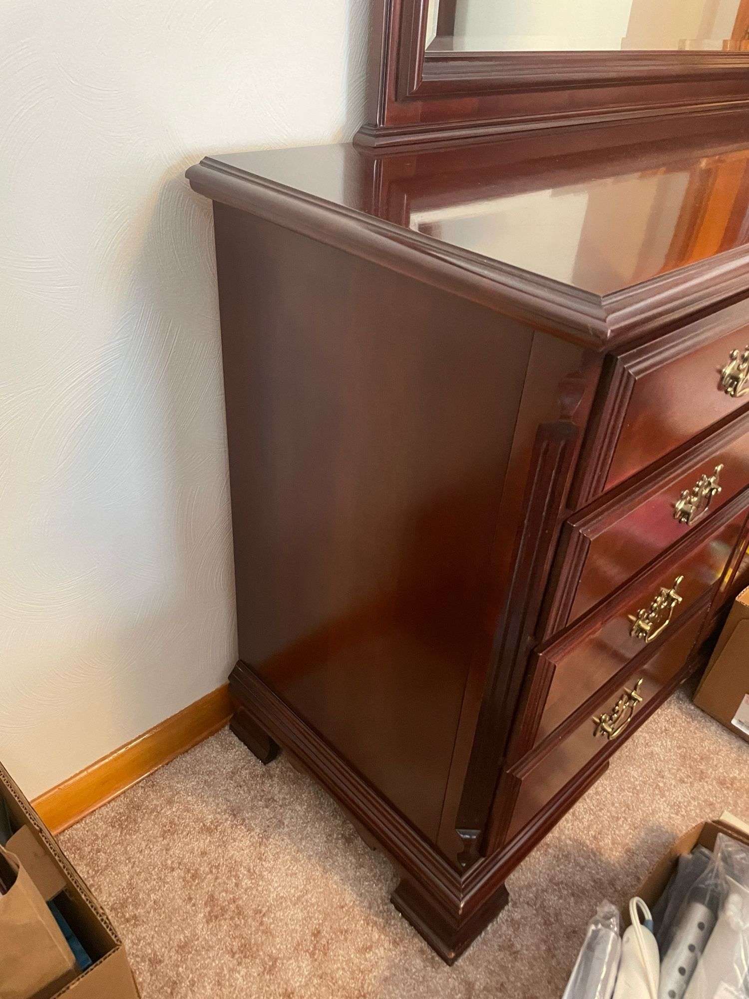 6 piece Sumter Cabinet Co. king bedroom suite - Kaufman Realty