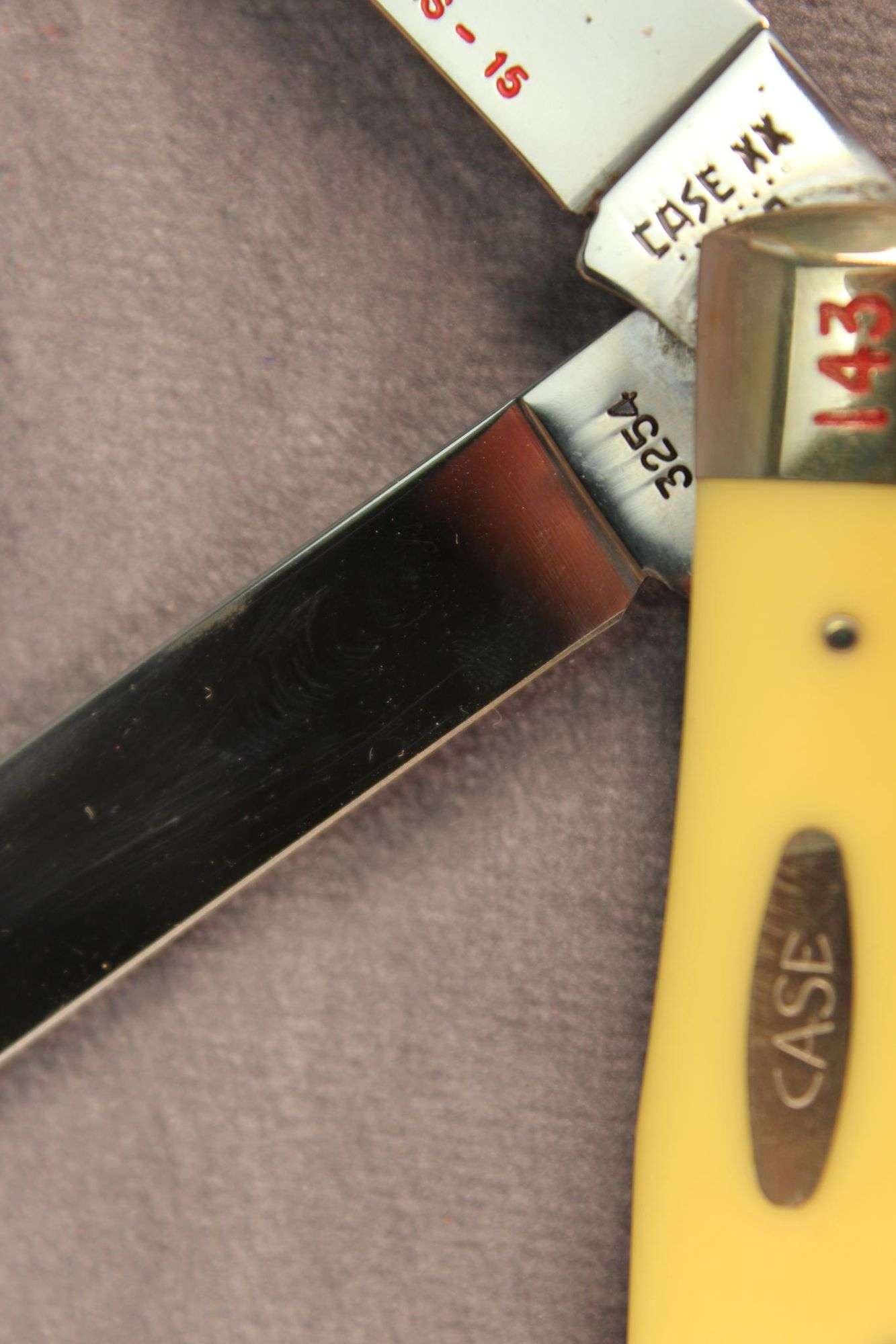 1982 Case XX 'Hard Hat Knives' Liberty Bowl Commemorative Trapper