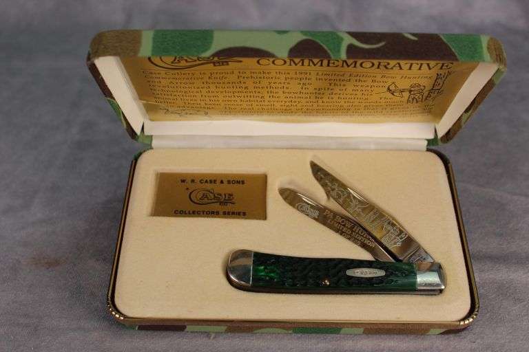 1991 Case XX 'PA Bow Hunter' Limited Edition Trapper - Kaufman