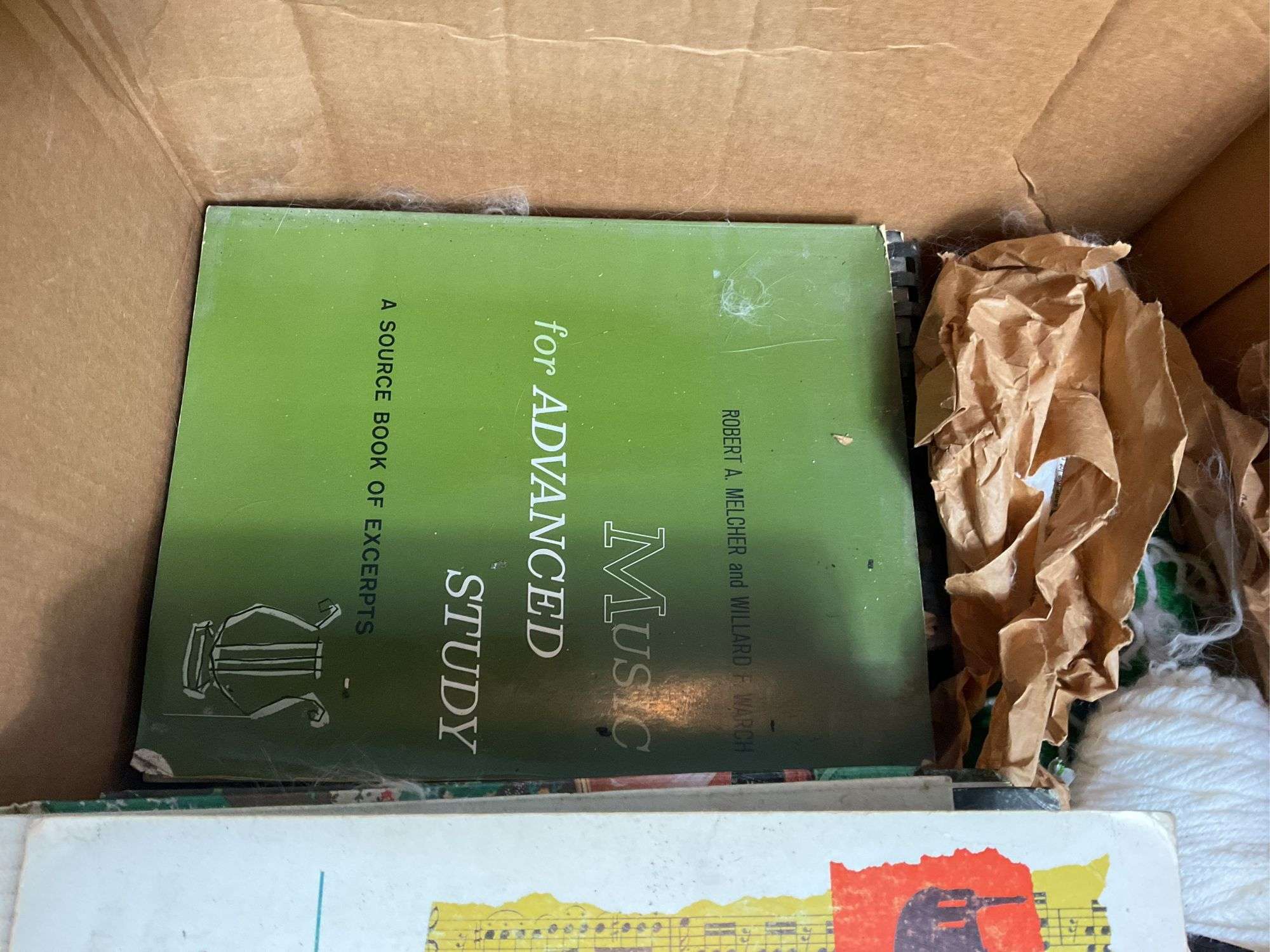 Vintage Books and Yarn