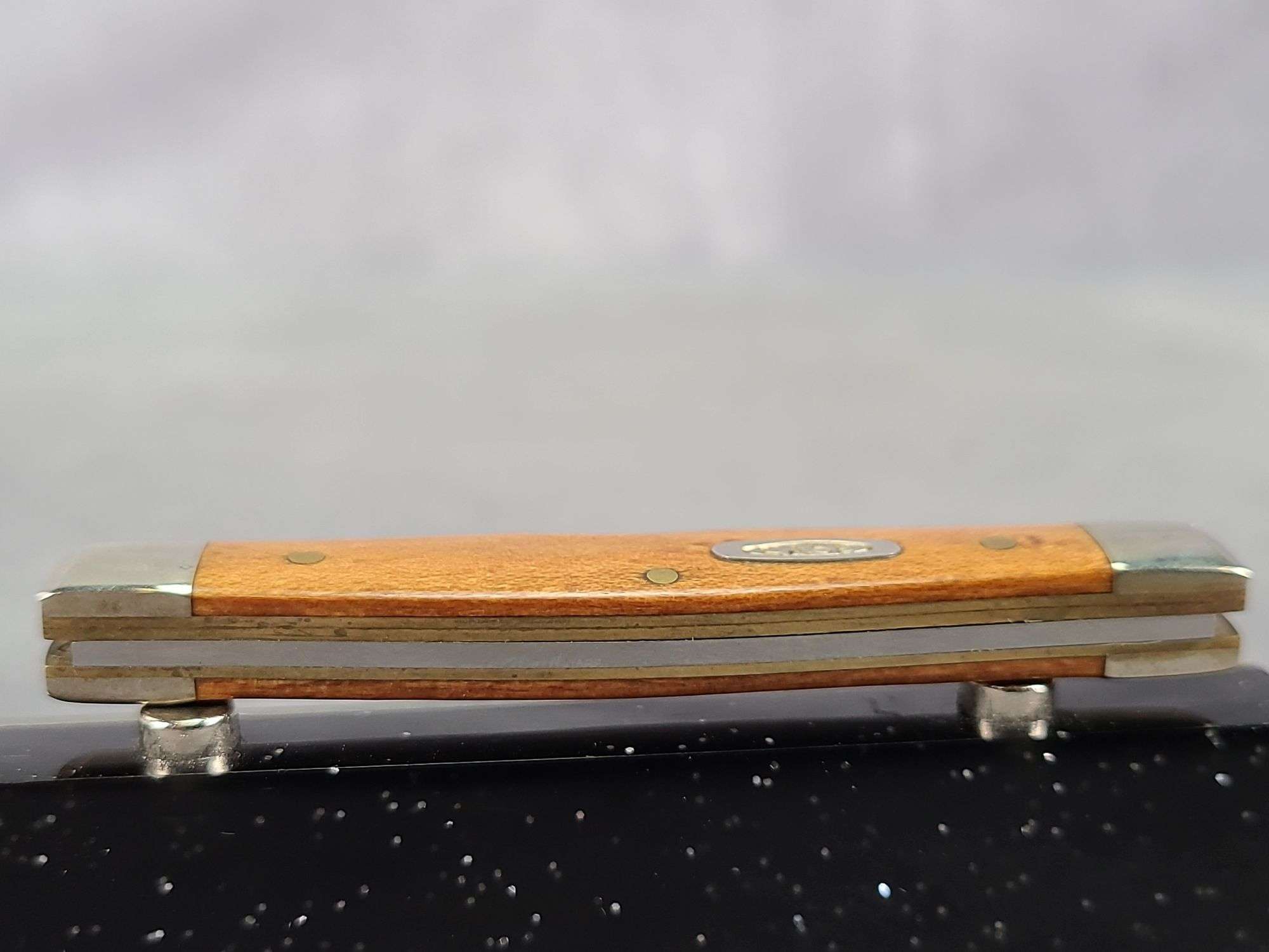 ステーシー　TIMEStwo Case XX 1989 Curly Maple Wood 12 Knife CENTENNIAL SET #292