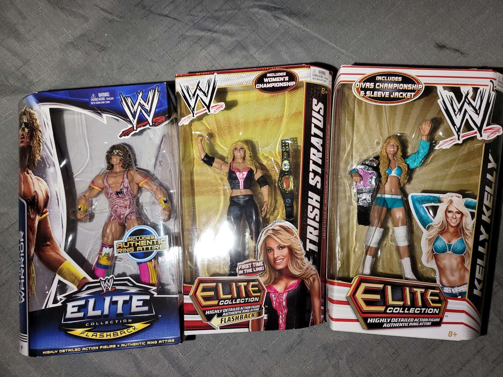 WWE WRESTLING ACTION FIGURES NIB 3 Kaufman Realty Auctions
