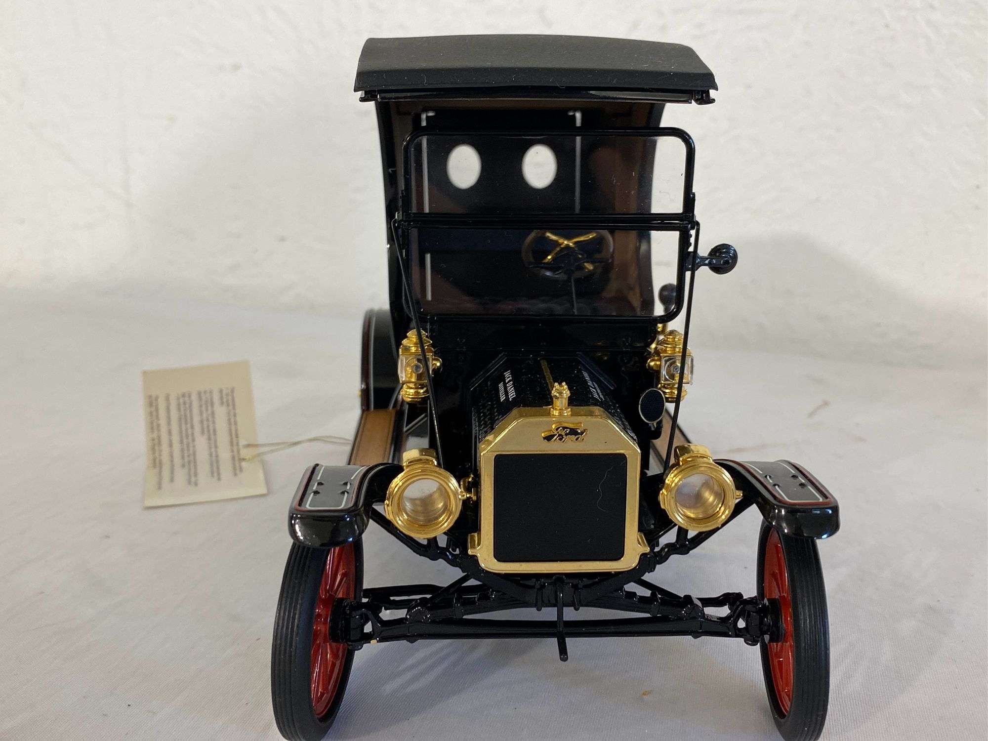 Franklin Mint Precision Models Jack Daniels Ford Model T,1/16