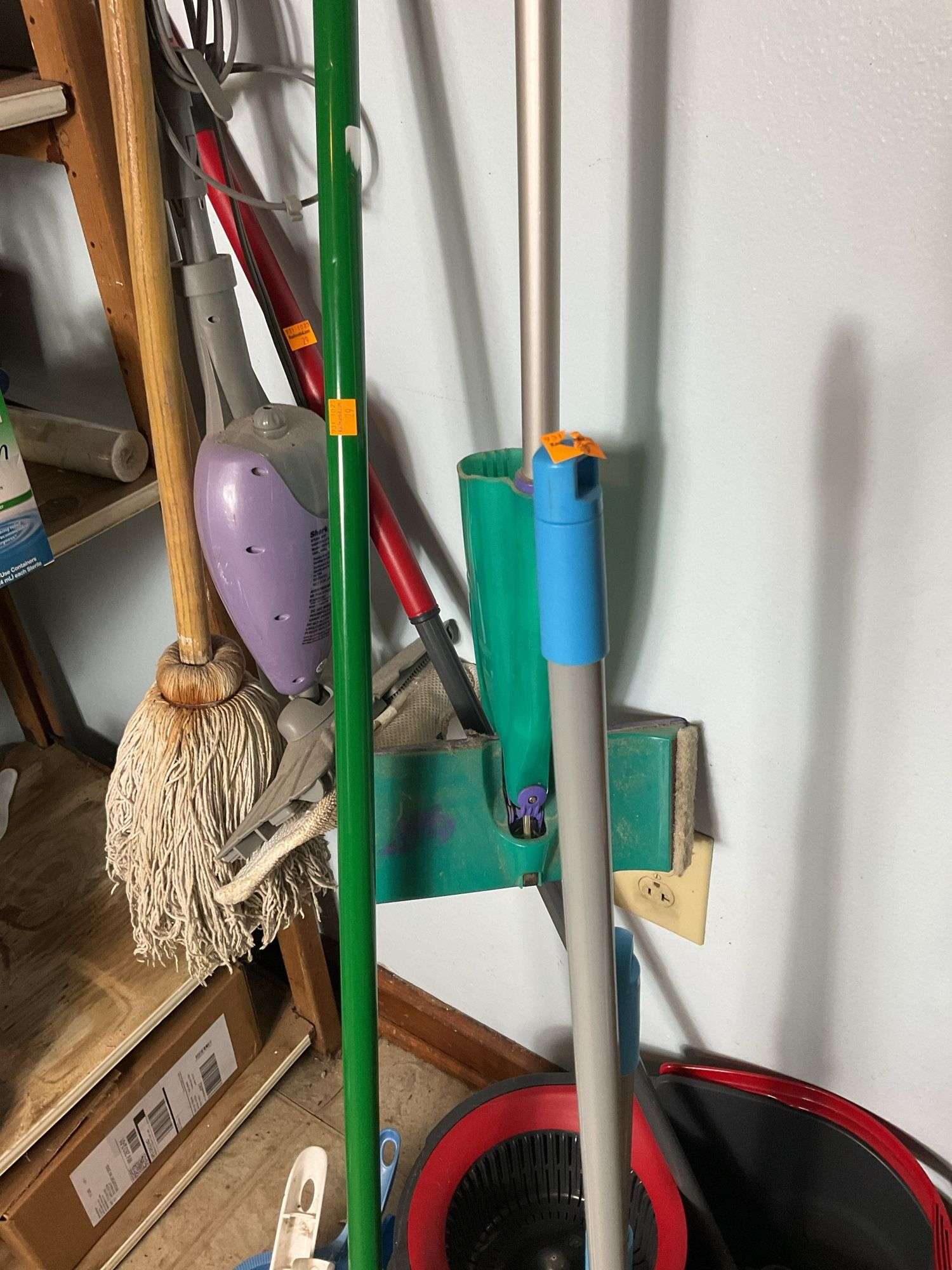 Mops, Brooms, Sweeper, Mop Bucket