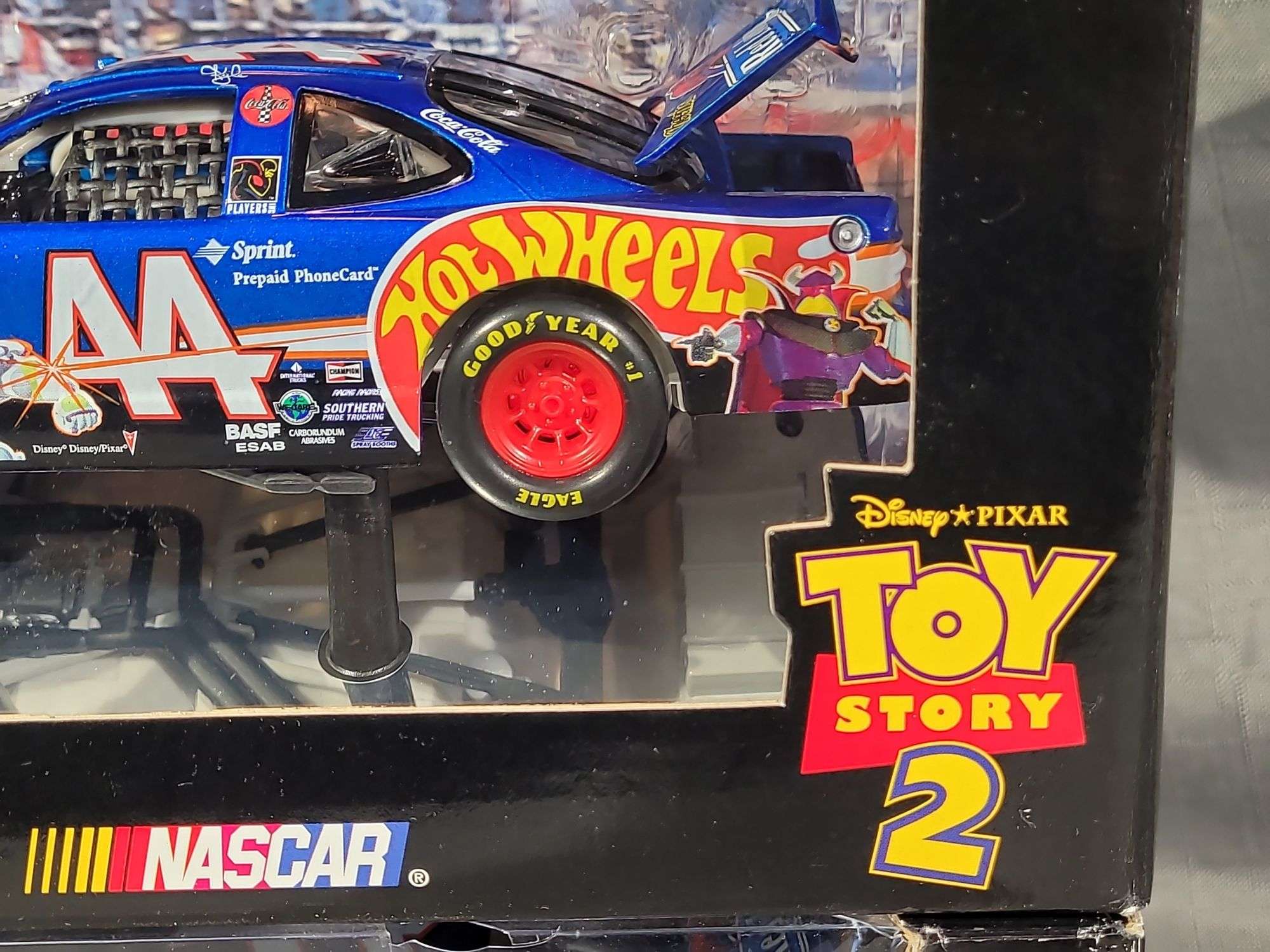 HOTWHEEL 1:24 Toy Story 2 NASCAR トイストーリー 1/24 #44 Kyle Petty Buzz Lightyear Hot Wheels 1999 Crew's