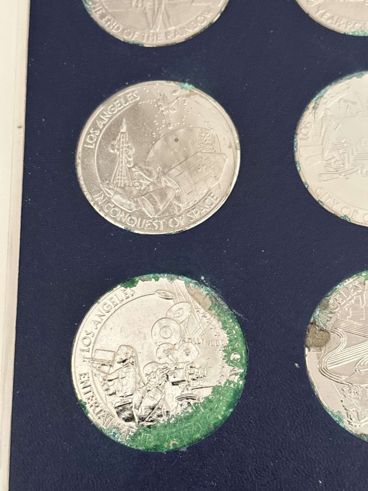 3) Sets of The Los Angeles Bicentennial Birthday Dollar