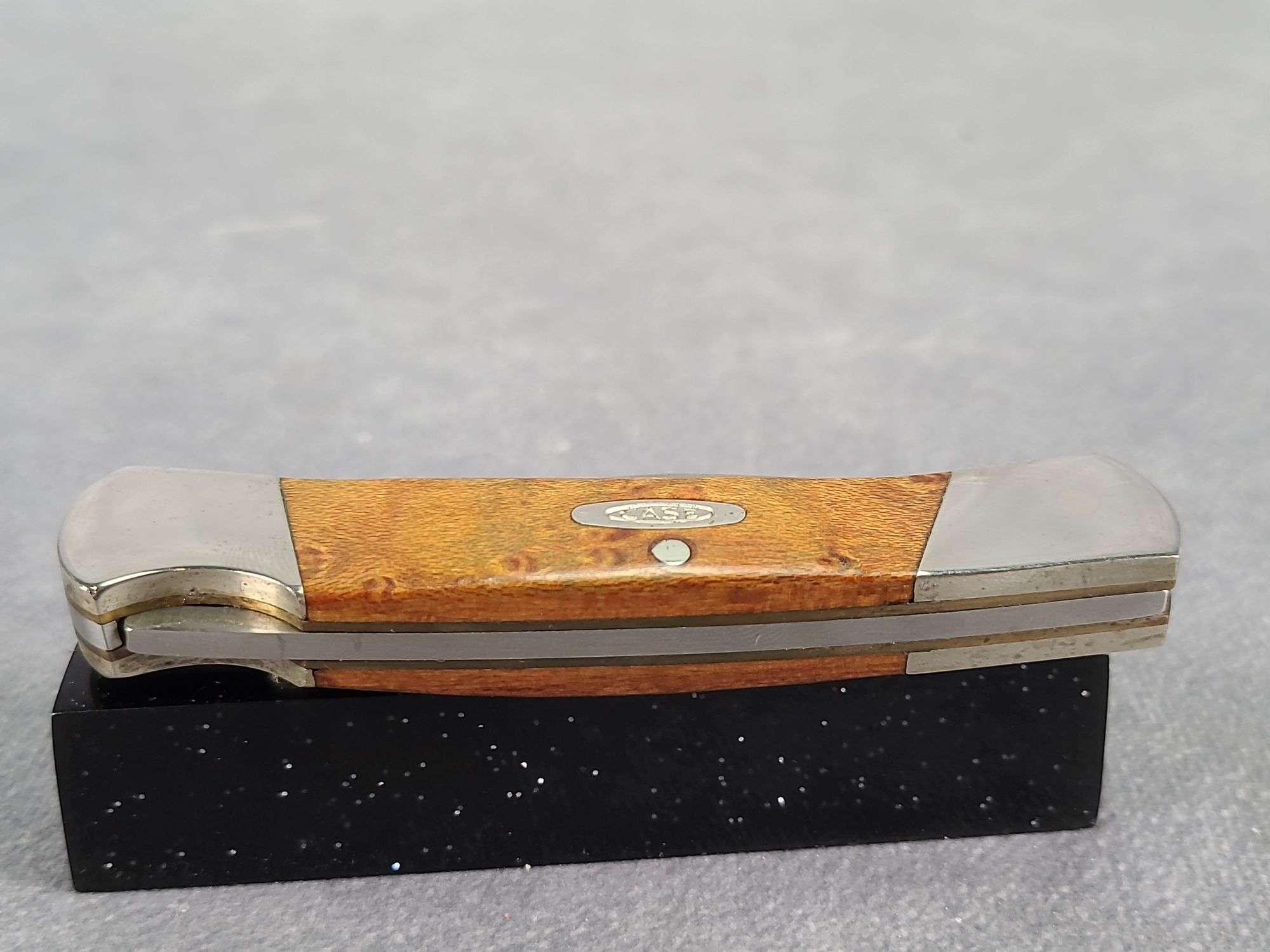 ステーシー　TIMEStwo Case XX 1989 Curly Maple Wood 12 Knife CENTENNIAL SET #292