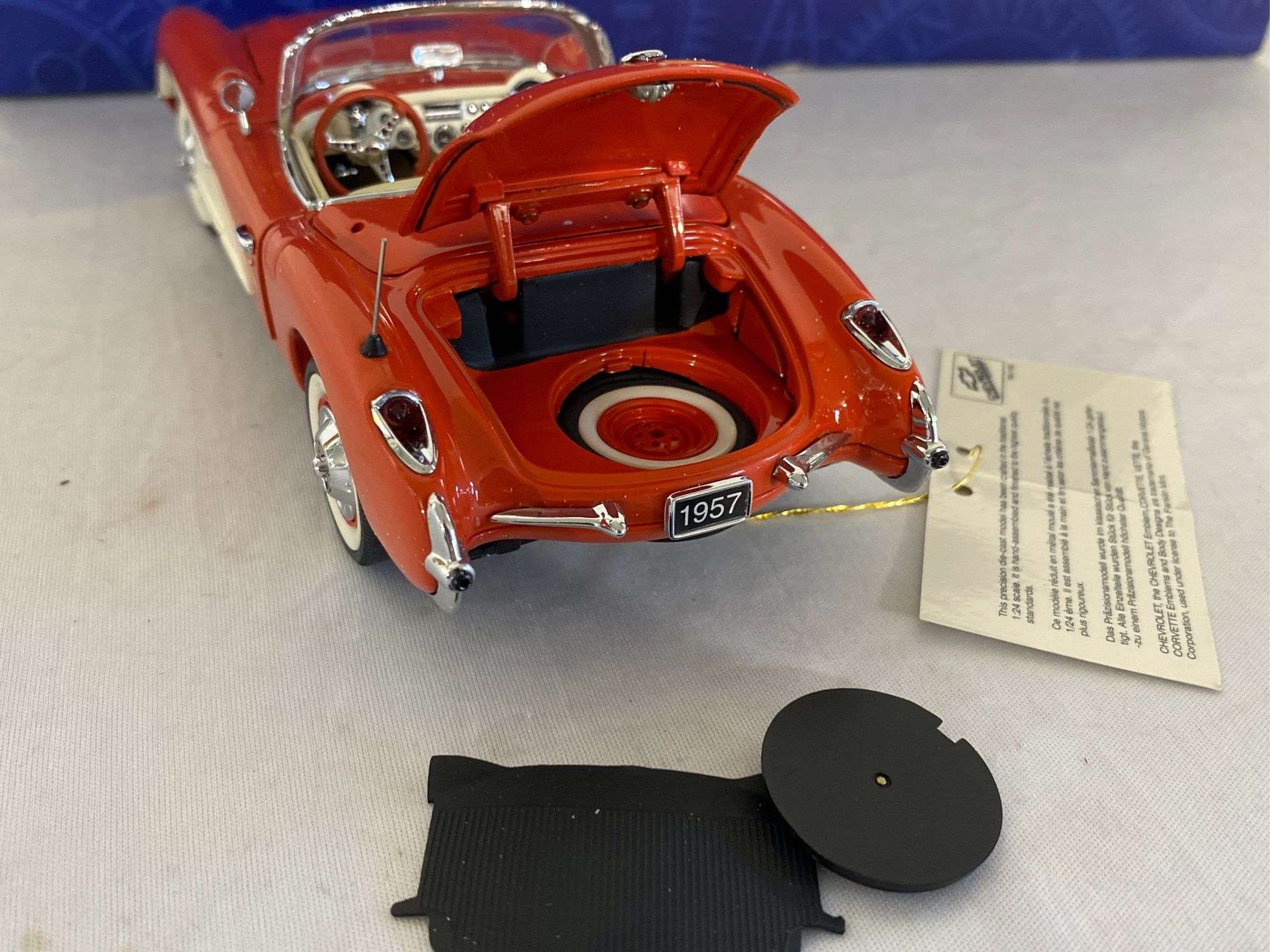 1957 Corvette Fuelie Fiberglass Edition Franklin Mint
