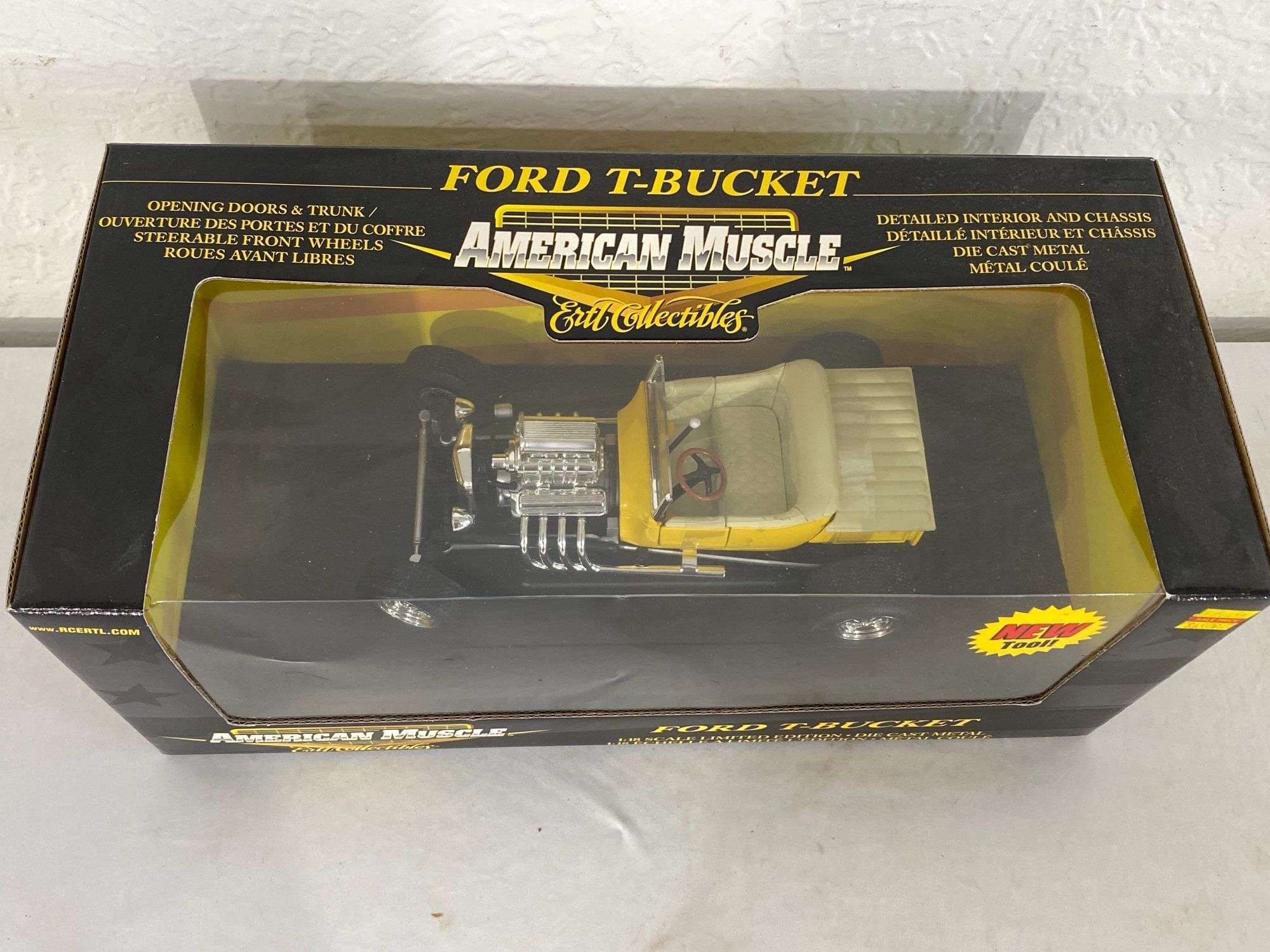 American Muscle Ertl Ford T Bucket,1/18 Scale,Summit Racing Car