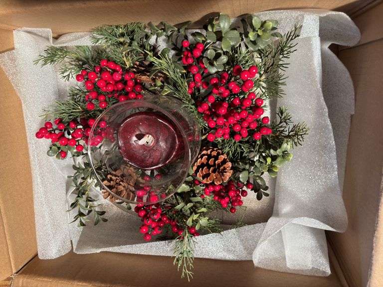 Pillows , wooden shelves, candle wreath