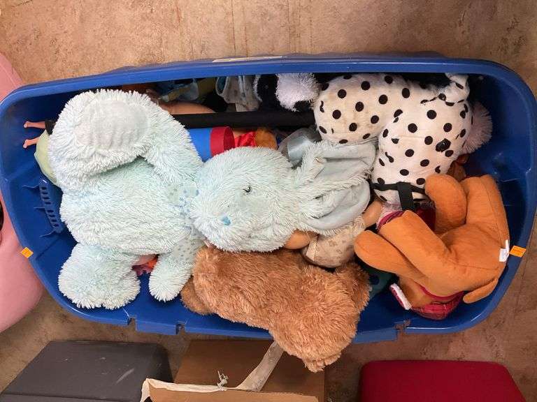 Assortment of Stuffed Animals
