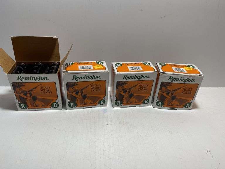 Four Boxes 12 Gauge Shells