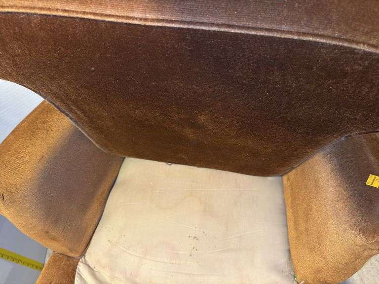 Unbranded Walnut Wingback Arm Chair