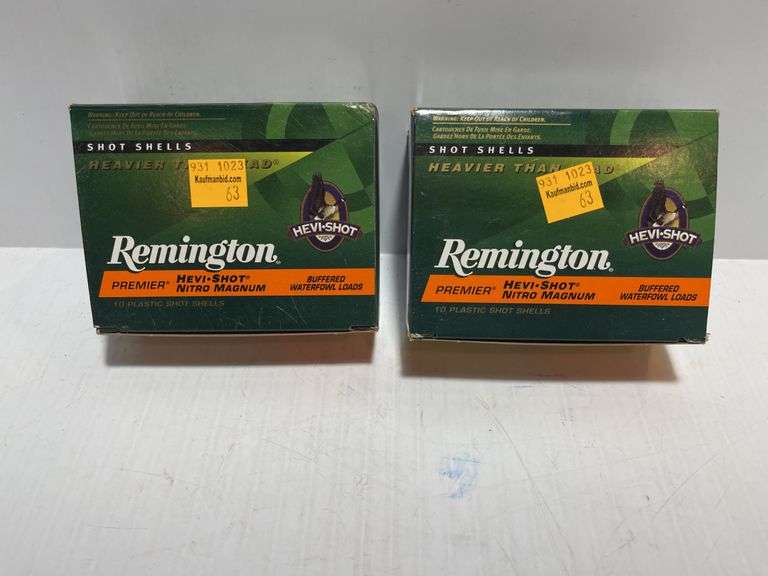 Two Boxes 12 Gauge Shells
