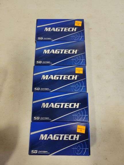 (5) Magtech 40 S&W - 180 Grain