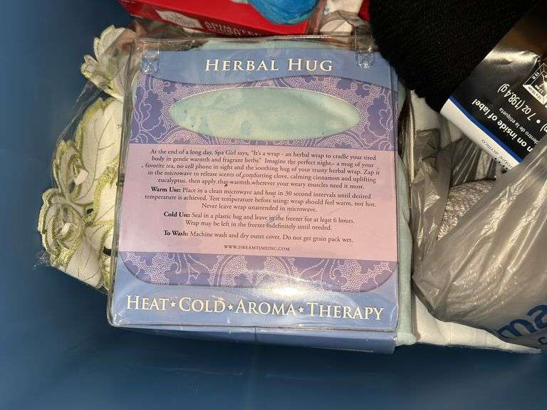 (3) Totes of Blankets, Decor, and Miscellaneous Items
