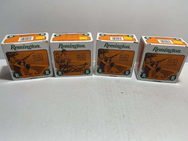 Four Boxes 12 Gauge Shells