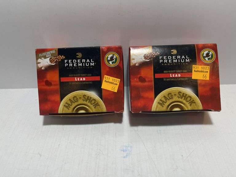 Two Boxes 12 Gauge Shells