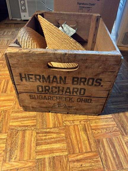 Herman Bros. Bushel basket