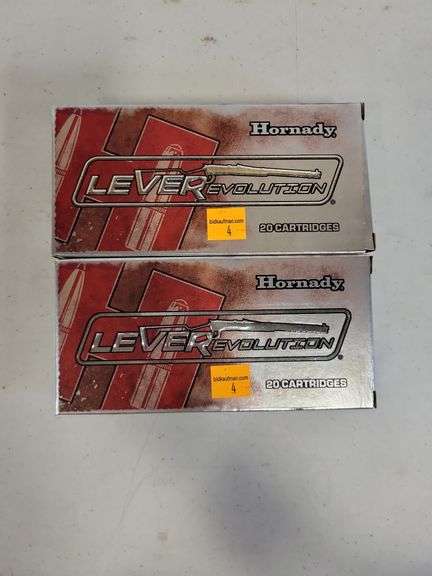 (2) Hornady Lever Revolution 45-70 Govt - 325 Grain