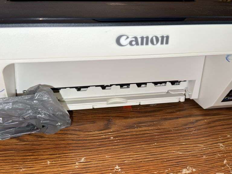 Canon MG3022 Printer, Maganvox DVD/VHS Player, and Miscellaneous Items