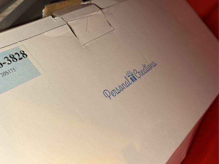 Tote and Box of Household Decor and Miscellaneous Items