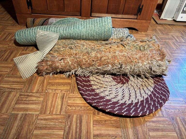 Pile of rugs
