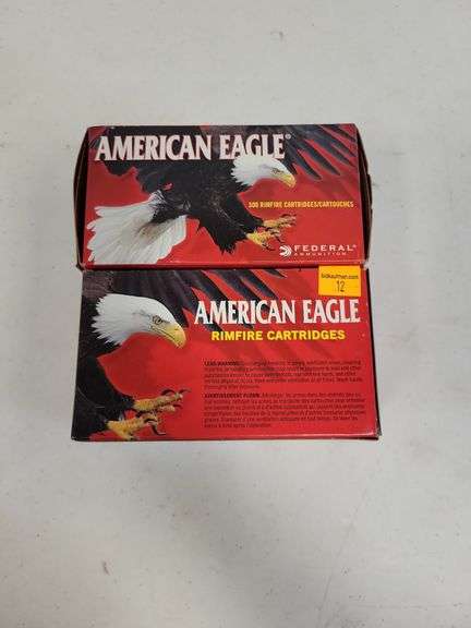 (2) American Eagle .22 Cal. - 40 Grain