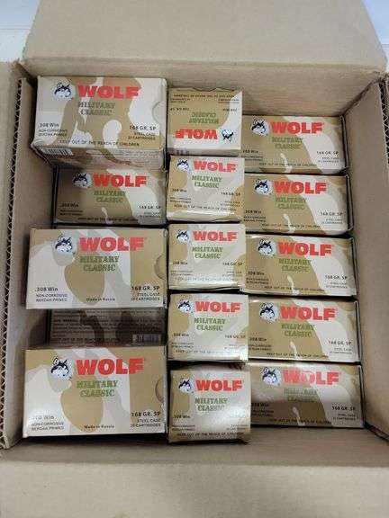 (18) Wolf Military Classic .308 Win SP. - 168 Grain