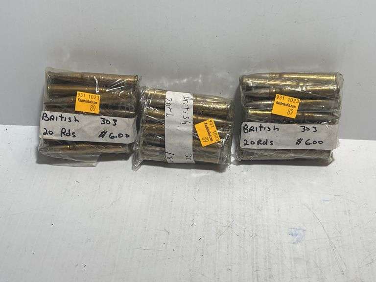 60 Rounds 303 British
