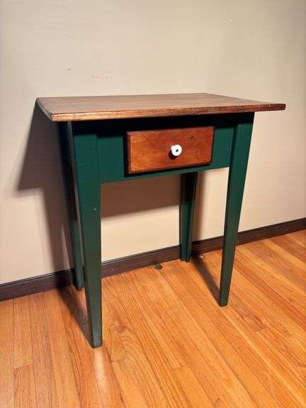 Side table w/drawer 31” High 26” x18”