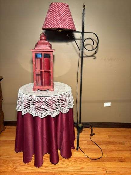 Electric light , stand , lantern candle holder