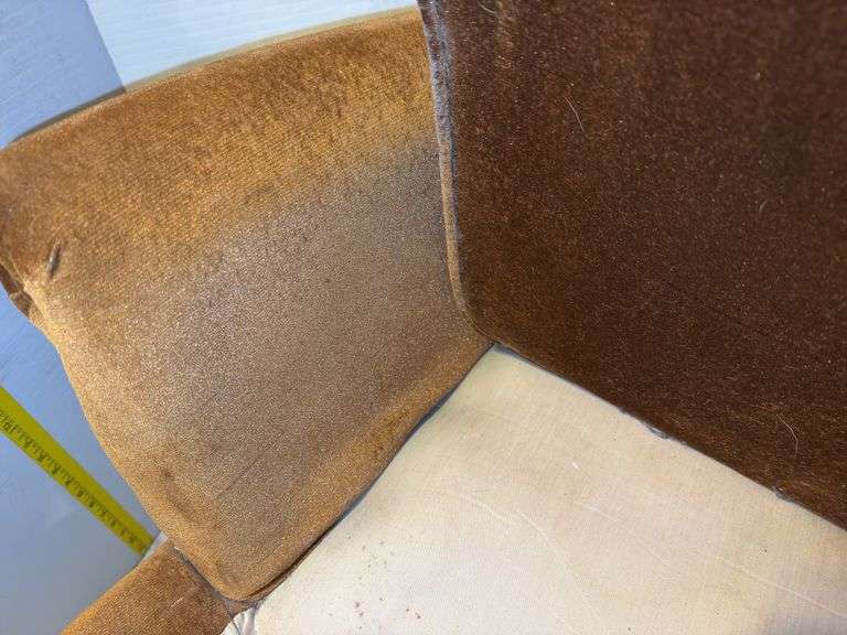 Unbranded Walnut Wingback Arm Chair