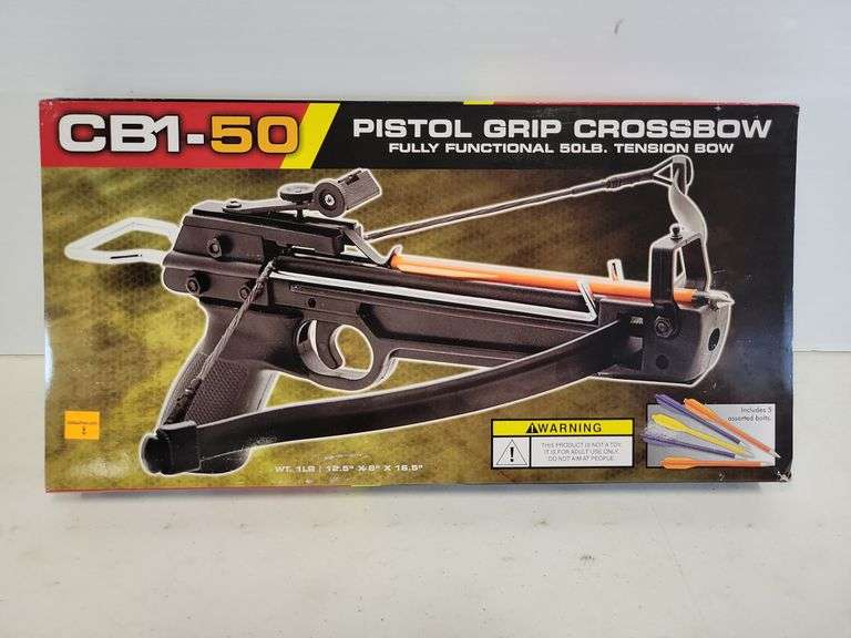 Pistol Grip Crossbow CB1-50 - 50 lb.