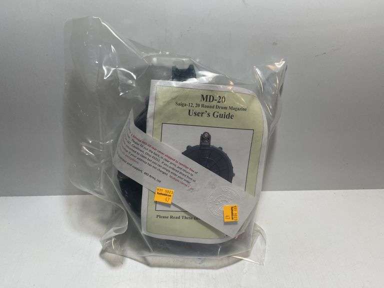 Saiga 12 20 Round Drum Magazine