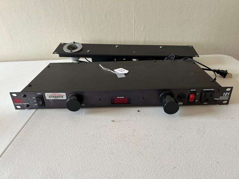 【別売り可】FURMAN パワーコンディショナー + DBXコンプレッサー DBX Power Conditioner - Kaufman Realty & Auctions
