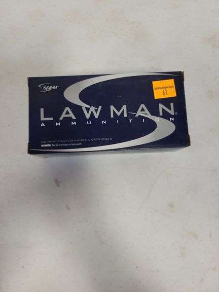 Speer Lawman 38 Special - 125 Grain