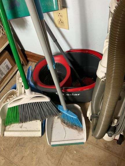 Mops, Brooms, Sweeper, Mop Bucket