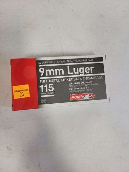 Aguila 9mm Luger - 115 Grain