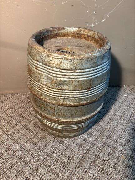 Hudephl Brg Co Cin ,O steel Beer keg