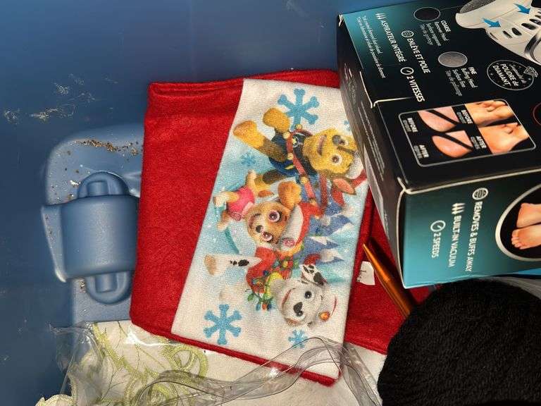 (3) Totes of Blankets, Decor, and Miscellaneous Items