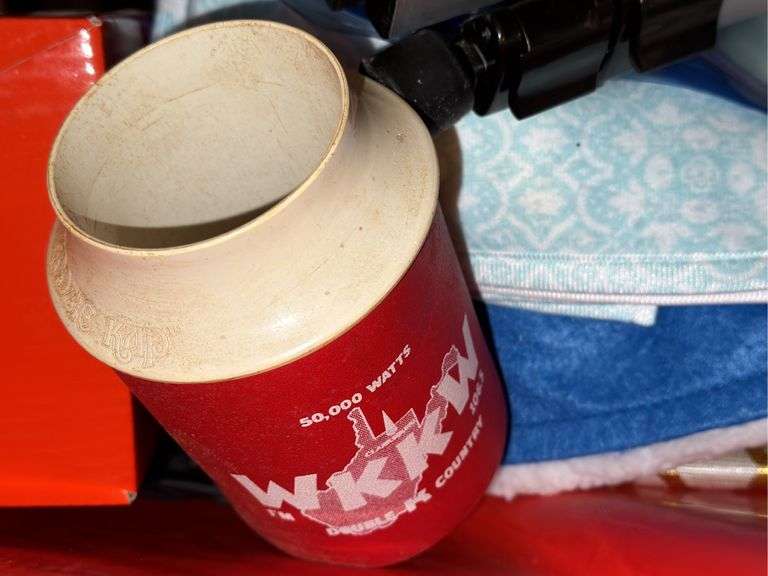 Tote and Box of Household Decor and Miscellaneous Items