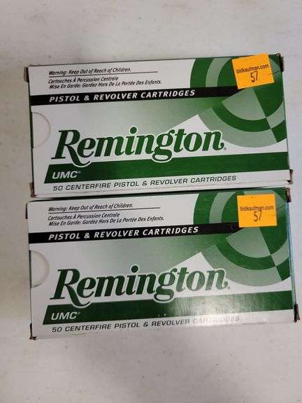 (2) Remington .357 Sig - 125 Grain