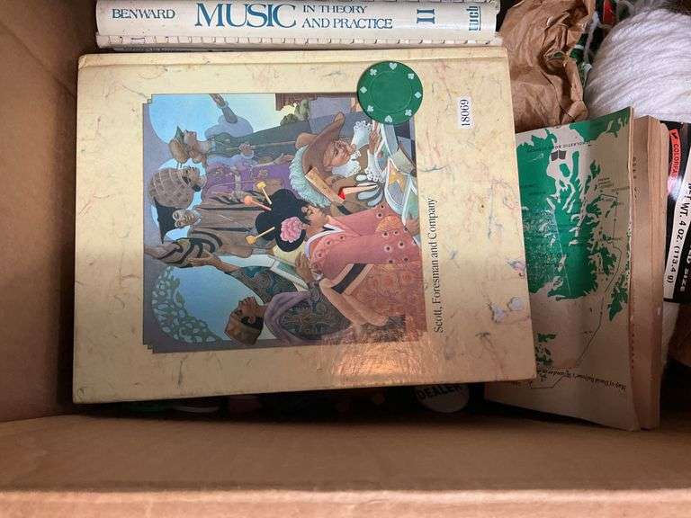 Vintage Books and Yarn