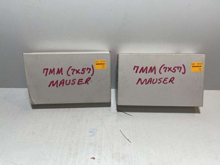 Two Boxes 7MM Mauser Shells