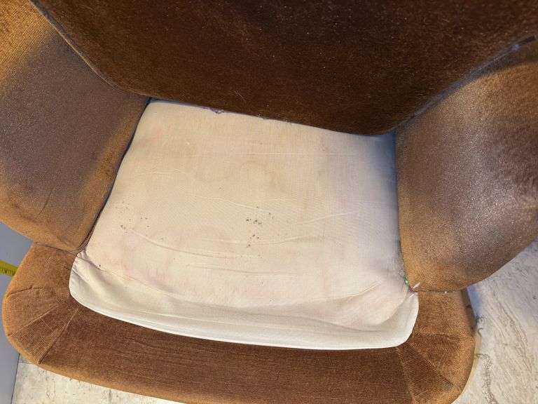 Unbranded Walnut Wingback Arm Chair