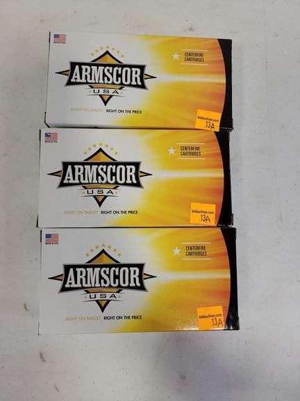 (3) Armscor 500 S&W - 300 Grain XTP